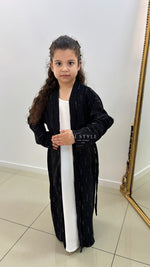 Ensemble Kimono Fille avec Sous-robe Blanche