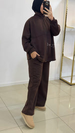 Ensemble pantalon avec fermeture