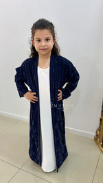 Ensemble Kimono Fille avec Sous-robe Blanche