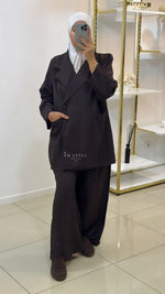 Ensemble blazer oversize