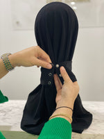 Hijab Cagoule à Pression