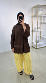 Pantalon à pois