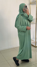 Abaya voile intégré