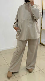 Ensemble pantalon avec fermeture