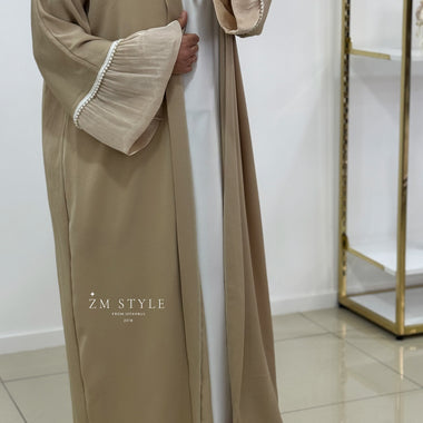 Kimono manches perlées