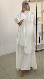 Robe satiné 2 pièces