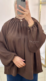Blouse fluide boutonnée