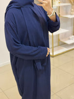 Abaya voile intégré