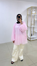 Blouse en organza