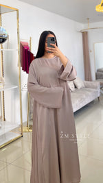 Robe plissé à noeud