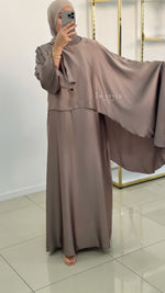 Robe satiné 2 pièces