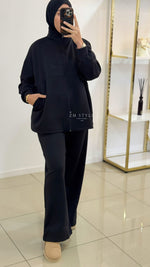 Ensemble pantalon avec fermeture