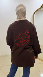 T-shirt manches longues pastèque