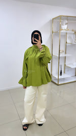 Blouse à volants