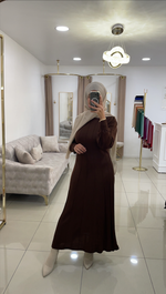 Robe Sablier Marron