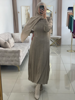 Robe Sablier Beige