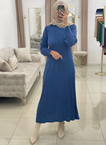 Robe Sablier Bleu