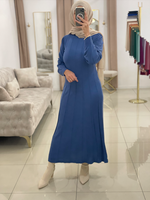 Robe Sablier Bleu