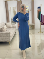 Robe Sablier Bleu