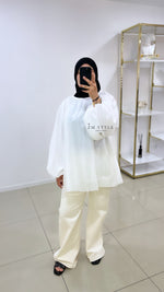 Blouse en organza