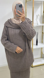 Ensemble jupe tricot