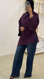 Blouse à dentelle