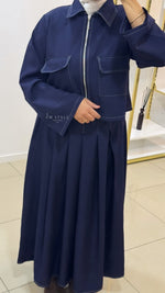 Ensemble jupe avec fermeture