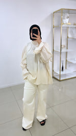 Blouse à volants