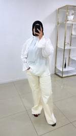 Blouse à volants