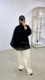 Blouse en organza