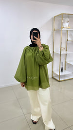 Blouse en organza