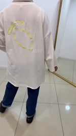T-shirt manche longue citron