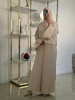 Robe plissée