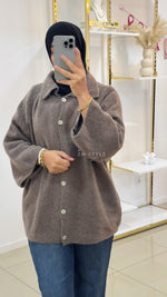 Cardigan à col