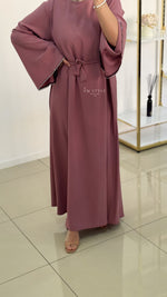 Robe manche à strass