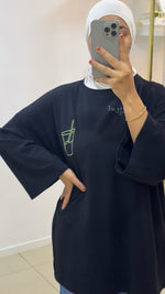 T-shirt manche longue matcha