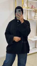 Cardigan à fermeture