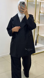 Ensemble blazer oversize