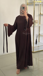 Robe manche à strass