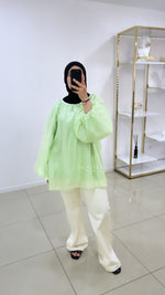 Blouse en organza