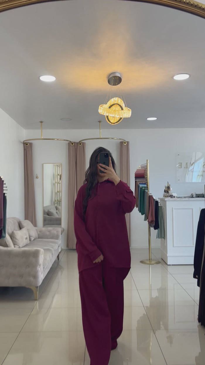 Ensemble pantalon fluide
